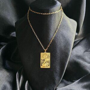 The Sun Tarot Necklace